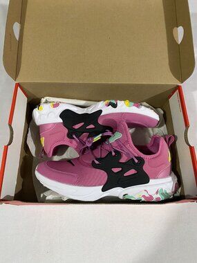 New Youth Size 6.5Y Pink Nike React Presto MC (GS) Running Shoes CD8138 600